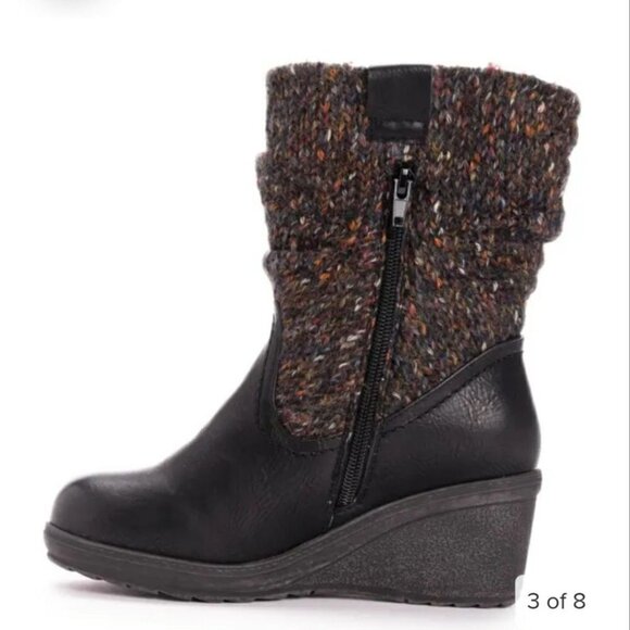 MUK LUKS Women's Palmer Boots size 8 New - Picture 6 of 6